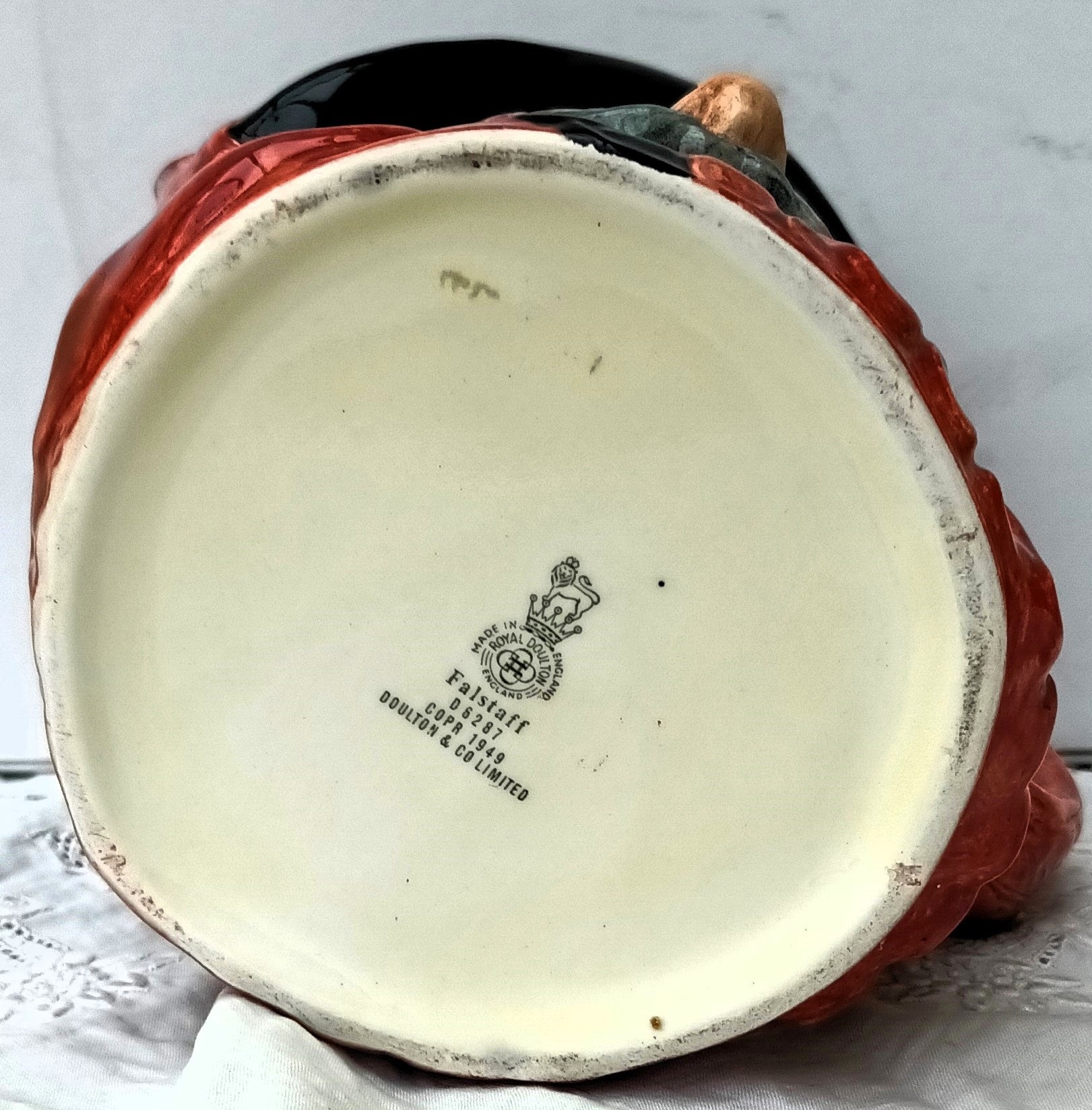 Vintage English Royal Doulton Character Jug ~ "Falstaff" - Image 5